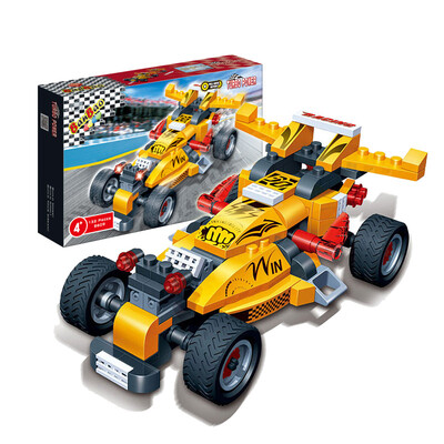 

BanBao Pullback Car Toy Intelligence Building Blocks for Kids Invincibility