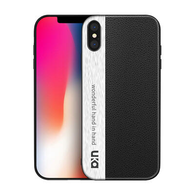 

Youjia Apple iPhone X Mobile Shell Apple 10 Кожаный чехол Простой Anti-Drop All-inclusive мягкая оболочка US Touch Series