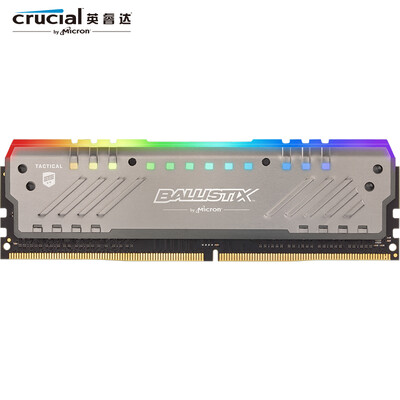 

Crucial Platinum Tracer Series DDR4 3000 8G Desktop Memory RGB Light Bar