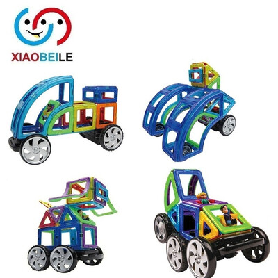 

Toy Bricks 36pcs More 3D MAGNETIC BUILDING TOY Magnetic Block Wheel Building DIY Toy Bricks