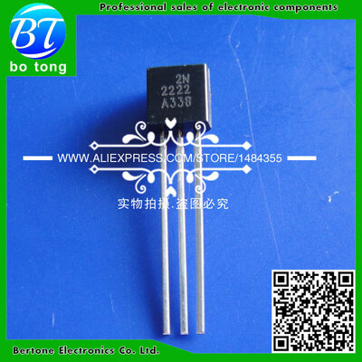 

FREE SHIPPING 200PCS 2N2222 transistor TO92