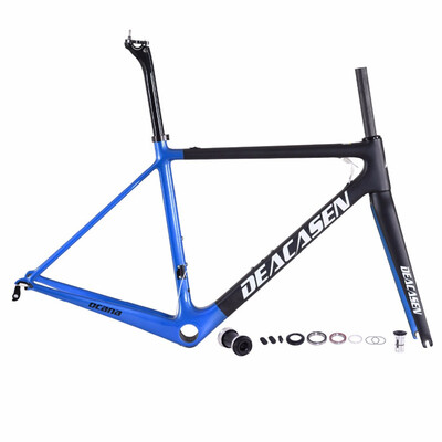 

2018 New T800 Carbon Road Bike Frame Ud Di2 And Mechanical Carbon Road Frame 480510540560580Mm Painting 1-18"-49Mm Frameset
