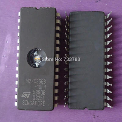 

10pcs/lot M27C256B M27C256B-10F1 256 Kbit (32Kb * 8) UV EPROM and OTP EPROM