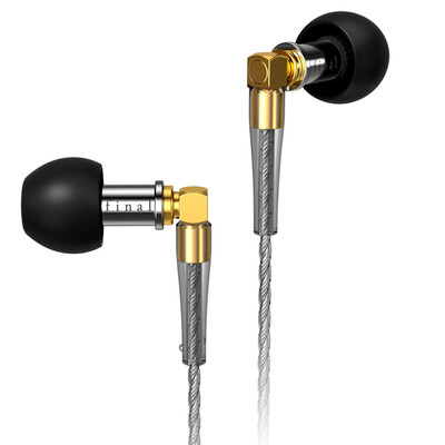 

FINAL Audio F7200 moving iron in-ear headphones earphones moving iron headphones HIFI headphones stainless steel shell silver