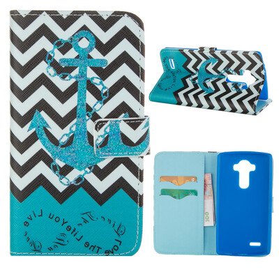 

MOONCASE Case for LG G4 Flip Leather Wallet Card Slot Foldable Stand Feature Case Cover [Pattern series] /a20