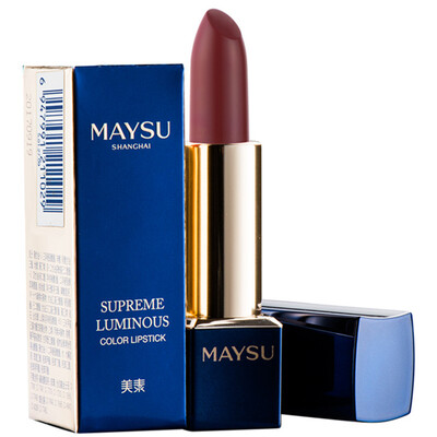

Mei Su MAYSU pattern Fangze lipstick crimson 01 lipstick moisturizing lasting no bleaching lips make-up