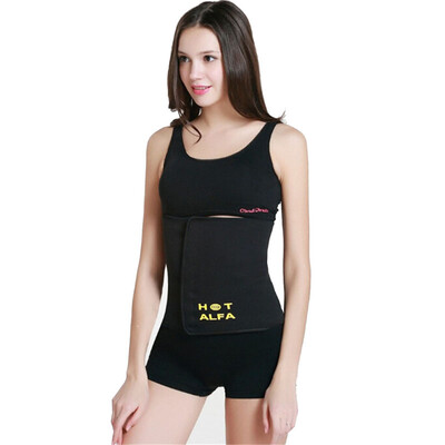 

Sweating Neoprene Waist Trainer Hot Slimming Body Shaper Weight Loss Corset Sauna Cincher Fitness Gym Sports Girdle