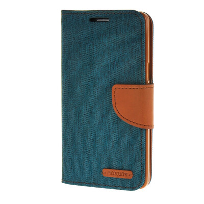 

MOONCASE Denim Style Flip Wallet Card Pouch Bracket Back чехол для Cover Samsung Galaxy A5 зеленый