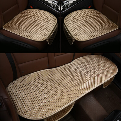 

Love green car seat cushion summer cushion cool pad summer cooling car seat ice silk cushion four seasons universal small three gold