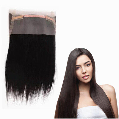 

360 Lace Frontal Wigs straight 1 2 4 1b Human Hair Wig Pre Plucked Lace Front Wig For Women 100 Remy Hair Products
