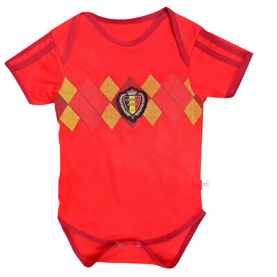 

World Cup 2018 Jersey Hot Sale Soccer Germany Home Kit Spain Brazil Belgium Short Sleeve Baby Shirt