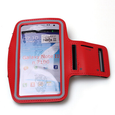 

Gym Armband Case Cover Red Premium For Samsung Galaxy N7100