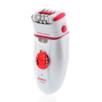 

kemei km2668 горячей продавать двойной головкой depilator депиляции удаления волос системы с новыми боль сокращение многофункциональные женщин подарки