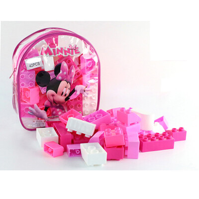

Cute Cartoon Building Blocks Bricks Model Assembled Set Educational Toys Cool Cube Micro World Cartoon Star Clown Building Block M