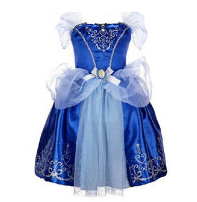 

girls princess rapunzel dress aurora white christmas girl costume party