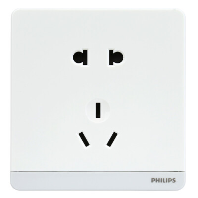 

Philips PHILIPS switch socket fly series 10A five-hole socket with a single control dawn switch white