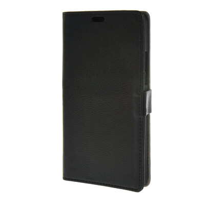 

MOONCASE Litch Skin Leather Card Slot Wallet Bracket Back чехол для Nokia Lumia 640 XL Black