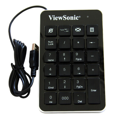 

ViewSonic (ViewSonic) NK100 финансовый проводной USB-клавиатура с цифровой черный