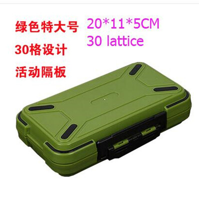 

Multifunctional Waterproof Fishing Accessories Storage Box Tool Screws Accessories Box ABS Plastic Lattice Storage Box