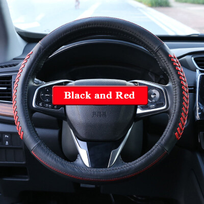 

PU Leather Car Steering-wheel Cover For Honda 5th CR-V 2017-2018 Auto Steering Wheel Covers Anti-Slip Automotive Accessories