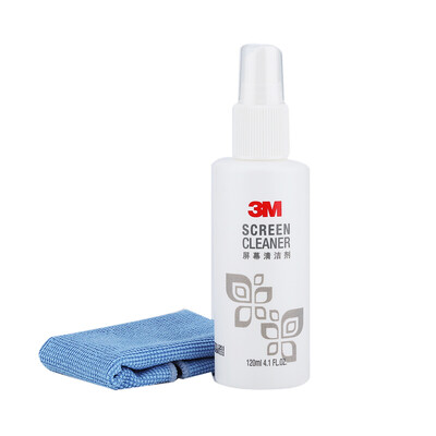 

3M screen cleaner computer mobile phone LCD TV screen cleaning decontamination non-toxic&non-irritating 120ML with wipe
