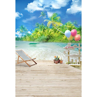 

Green Mountain White Cloud Background 57FT Vinyl Fabric Cloth Digital Printing Photo Studio Backdrop -3036