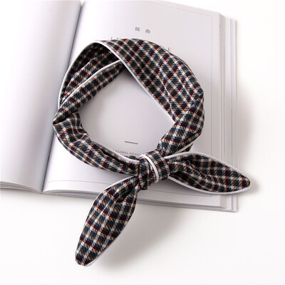 

Guttavalli Fashion Girls Красочные геометрические ученики Tie Small Chevron Summer Unisex Stripes Scarves Korea Style Girls Soft Ties
