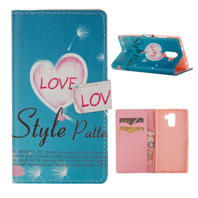 

MOONCASE ЧЕХОЛ ДЛЯ Huawei Honor 7 Flip PU Leather Fold Wallet Card Slot Kickstand Back [Pattern series] /a11