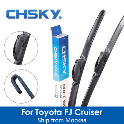 

CHSKY Car Windshield Wiper Blade For Toyota FJ Cruiser 2006 to NOW Car Wiper Blade Auto Windscreen Wipers car-styling