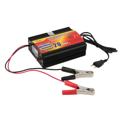 

12V 20Amp 3 Phase Smart Motorcycle Rechargeable Battery Charger EU Plug