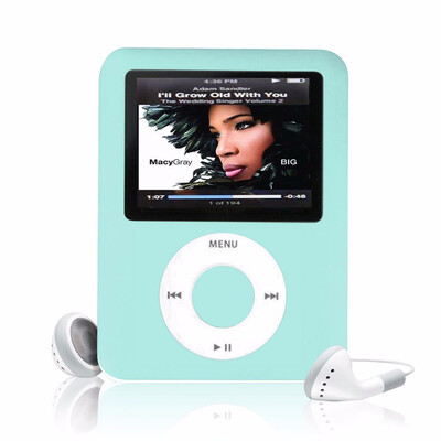 

Slim High Quality MP3MP4 Playe With Earphones 8GB 16GB 18inch Screen LCD Media Video Game Movie FM Radio 3th Generation Music