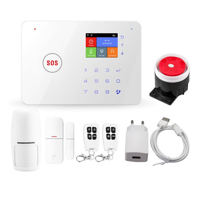 

smart home alarm WIFIGSM home alarm system download Android IOS APP & home burglar alarm system