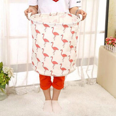 

Cartoon Cotton Linen Storage Box Sundries Storage Organizer Bathroom Storage