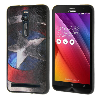 

MOONCASE Case for Asus ZenFone 2 ZE551ML/ZE550ML (5.5) Pattern series Flexible Soft Gel TPU Silicone Skin Slim Durable Cover