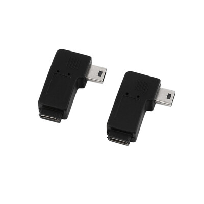 

USB-Micro 5Pin для Женский мини 5pin Мужской 90 градусов угол адаптер конвертер