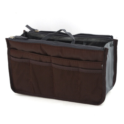 

Women Travel Insert Handbag Organizer Purse Large Liner Organizer Tote Hand Bag