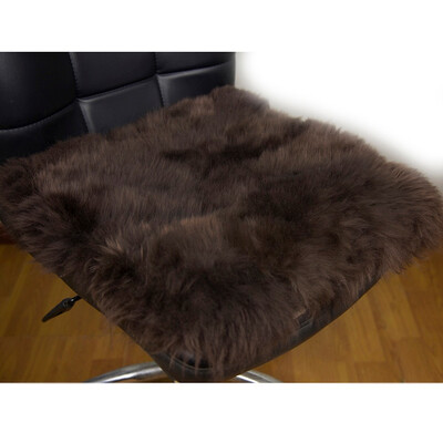 

Universal Australian Pure Natural Wool Seat CoverThirteen Colors Winter Car Cushion 1 PCS Lot Free Shipping For Russian