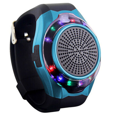 

With LED Bluetooth Music Speakers Without Display Screen Alarm Clock Hands-free Selfie Photo Multi-function TF Card Sport Watch