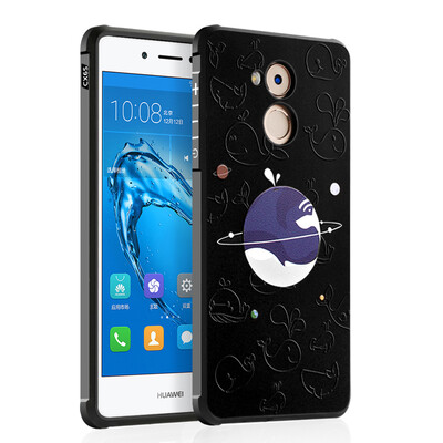 

Goowiiz Fashion Phone Case For Huawei Enjoy 66S Luxury 3D Cute Cartoon Slim Full Soft Silicone Prevent falling