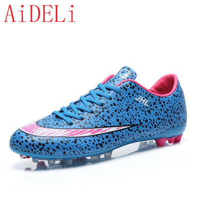 

AiDELi Youth Outdoor Soccer Shoes Antiskid Training Shoes
