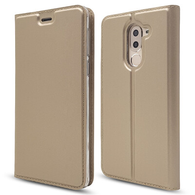 

Роскошный чехол Кошелек для HUAWEI Honor 6X Высококачественная кожа PU Обложка Kickstand Anti-shock Полная защита