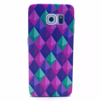 

MITI Soft Transparent Pink Cute Flower Case Cover For Samsung Galaxy S6 G9200 Case Silicone S6 Series Fashion Rubber Case