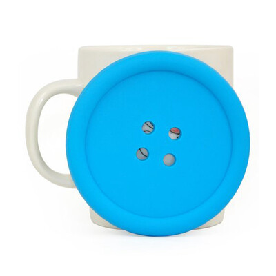 

mymei симпатичные и модные красочные силиконовые кнопки coaster Кубка Подушка держатель пить столовых мат