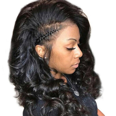 

CARA 360 Lace Frontal Wig 180 Density 9A Brazilian Body Wave Lace Front Human Hair Wigs Pre Plucked With Baby Hair