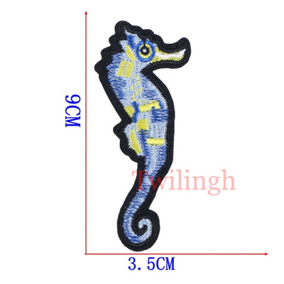 

twilingh Patches Sewing Iron-On Accessories Colorful Embroidered Sequined Patches For Clothing