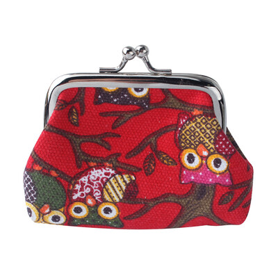 

MyMei Women Girl Owl Bird Animal Coin Money Bag Purse Wallet Case Vogue Handbag Gift