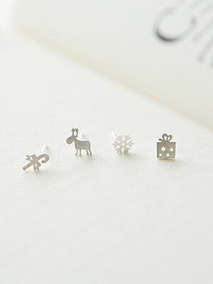 

onice 925 серебро eearing черты рождество wqe008