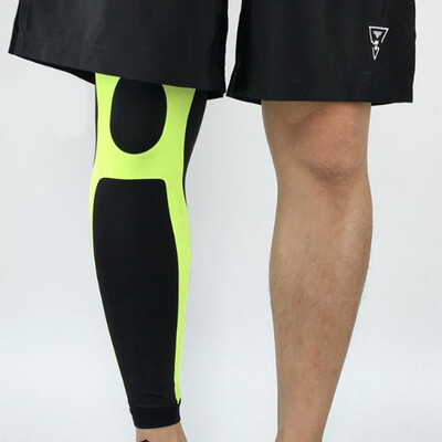 

1PC Elastic Lycra Basketball Compression Sleeve Leg Thigh Calf Knee Brace Support Protector Running Leg Warmers Cycling Leggings