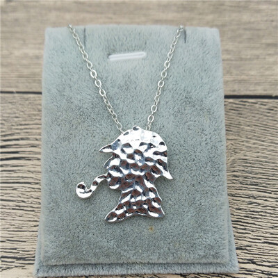 

New Sherlock Holmes Silhouette Necklace Trendy Style Sherlock Holmes Silhouette Pendant Necklace Women Fashion Jewellery
