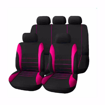 

9pcs Universal Car Seat Cover Cloth Art Auto Interior Decoration Protect Covers for Four Seasons